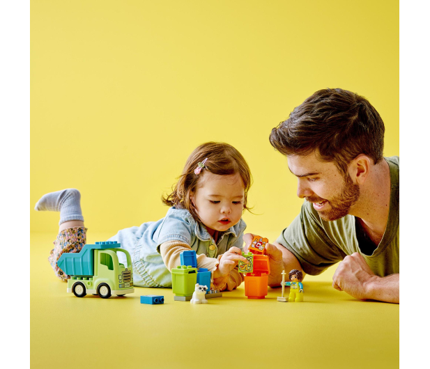 LEGO Duplo 10987 Ciężarówka recyklingowa - 1144302 - zdjęcie 5